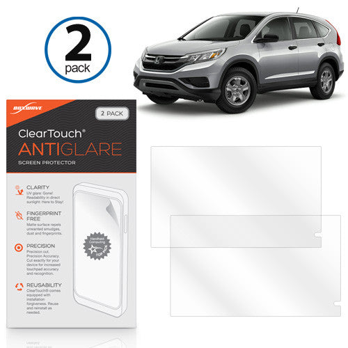 2015 Honda CRV EX Front Display Panel ClearTouch Anti-Glare (2-Pack)