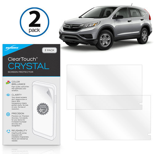 2015 Honda CRV EX Front Display Panel ClearTouch Crystal (2-Pack)