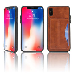 Leather Wallet Case with Snapstand - Apple iPhone XS Case