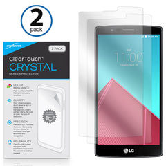 ClearTouch Crystal (2-Pack) - LG G4 Screen Protector