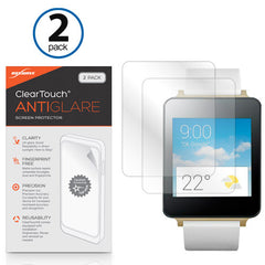 ClearTouch Anti-Glare (2-Pack) - LG G Watch W100 Screen Protector