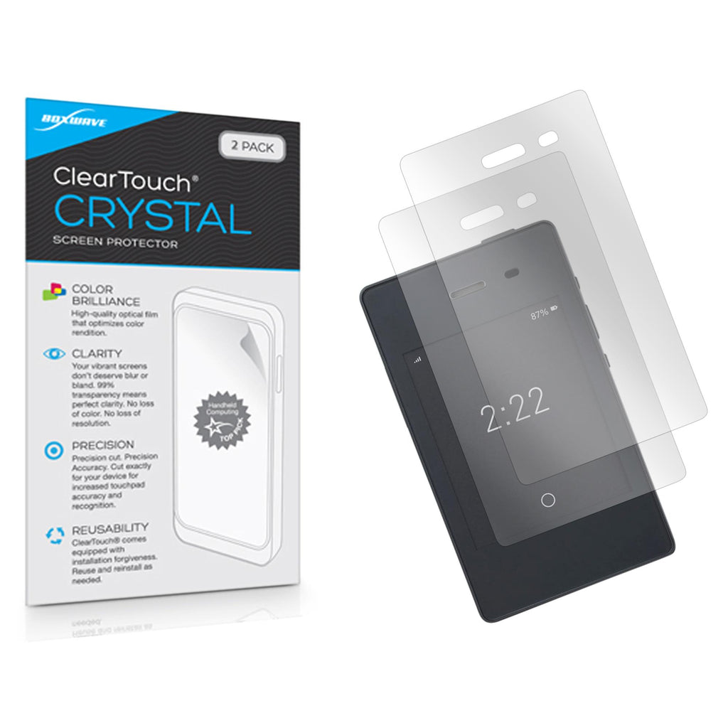 ClearTouch Crystal (2-Pack) - Light Phone II Screen Protector
