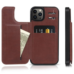 Leather Wallet Case - Apple iPhone 13 Pro Max Case