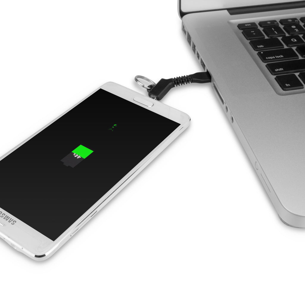 Micro USB Keychain Charger - Blackberry PlayBook WiMax Cable