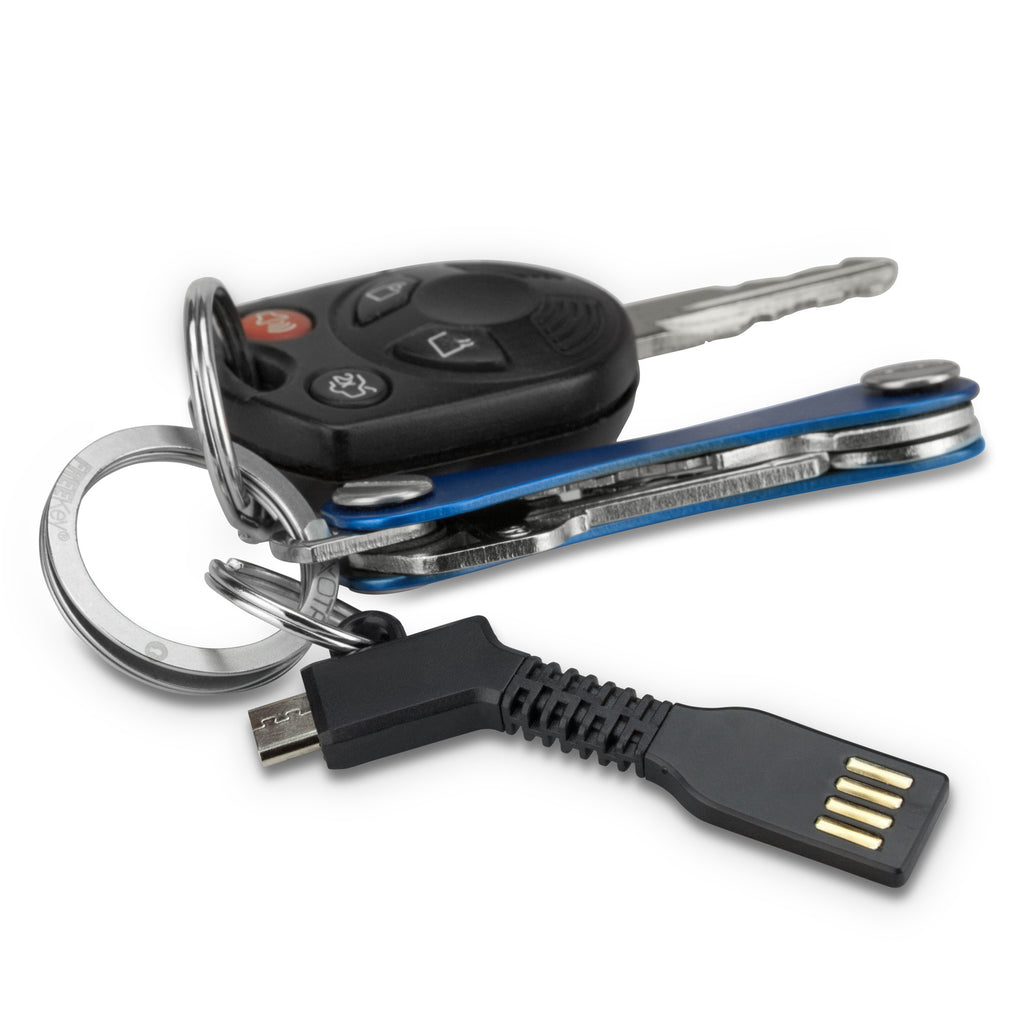 Micro USB Keychain Charger - LG G Pad F 7.0 Cable