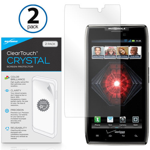 ClearTouch Crystal (2-Pack) - Motorola DROID RAZR MAXX Screen Protector