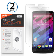 ClearTouch Anti-Glare (2-Pack) - Motorola Moto Maxx Screen Protector