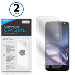 ClearTouch Crystal (2-Pack) - Motorola Moto Z Force Screen Protector