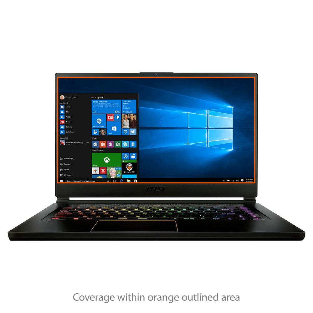 ClearTouch Crystal (2-Pack) - MSI  GS65 Stealth Thin Screen Protector
