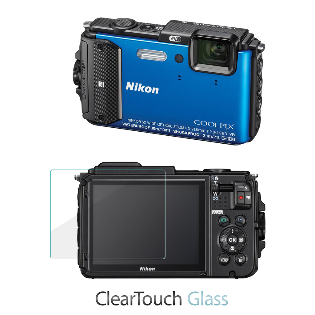 ClearTouch Glass - Nikon Coolpix AW130 Screen Protector
