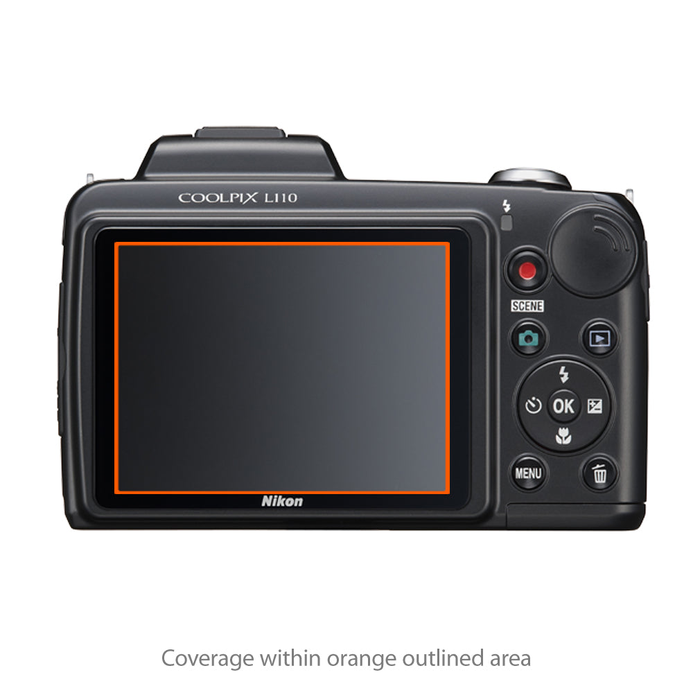 ClearTouch Crystal (2-Pack) - Nikon Coolpix L110 Screen Protector