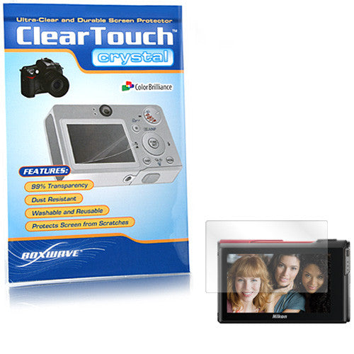 ClearTouch Crystal - Nikon Coolpix S80 Screen Protector
