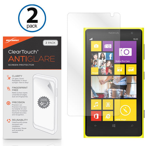ClearTouch Anti-Glare (2-Pack) - Nokia Lumia 1020 Screen Protector