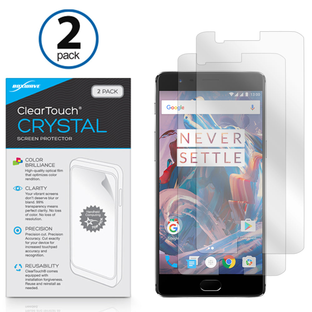 ClearTouch Crystal (2-Pack) - OnePlus 3 Screen Protector