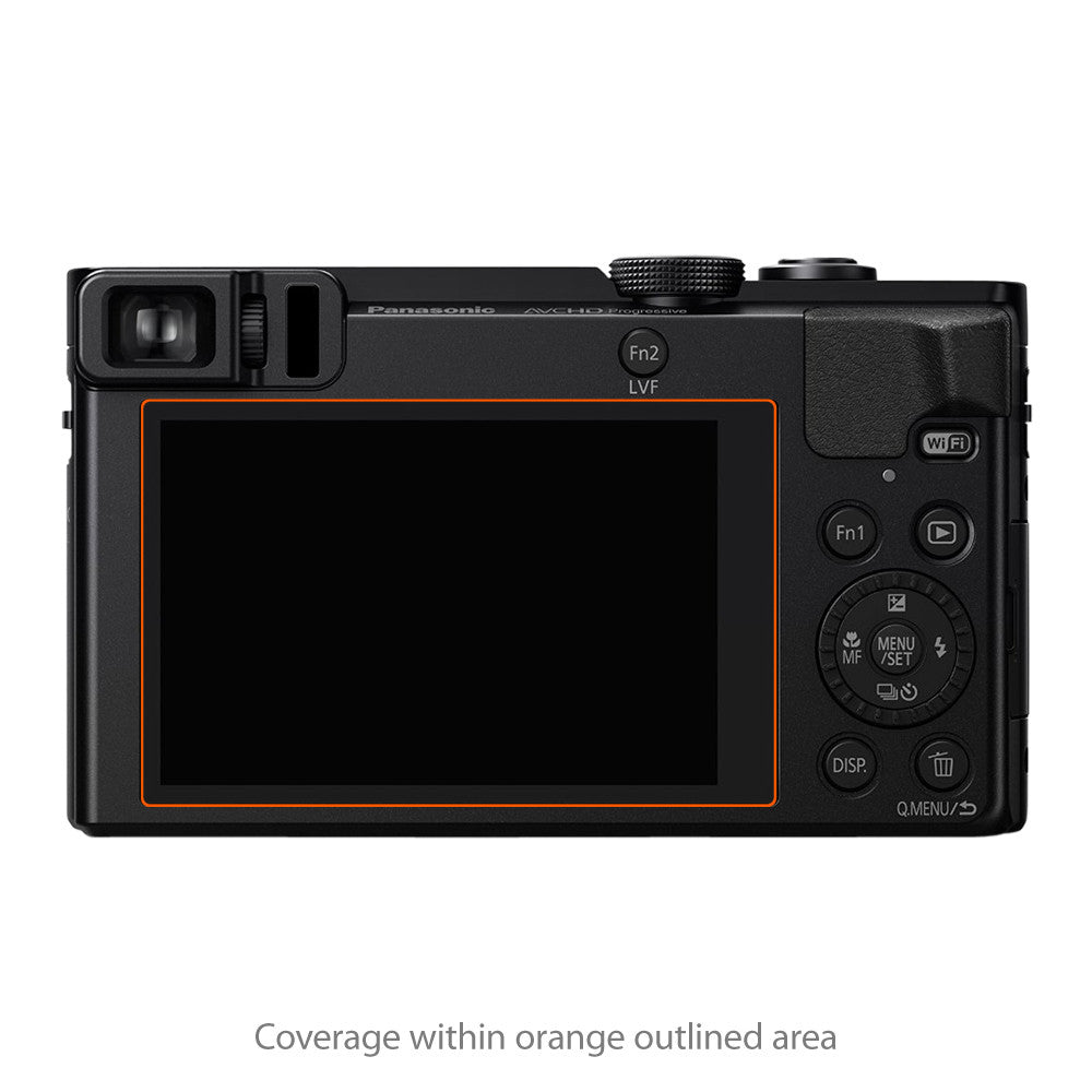 ClearTouch Anti-Glare (2-Pack) - Panasonic Lumix DMC-ZS50 Screen Protector