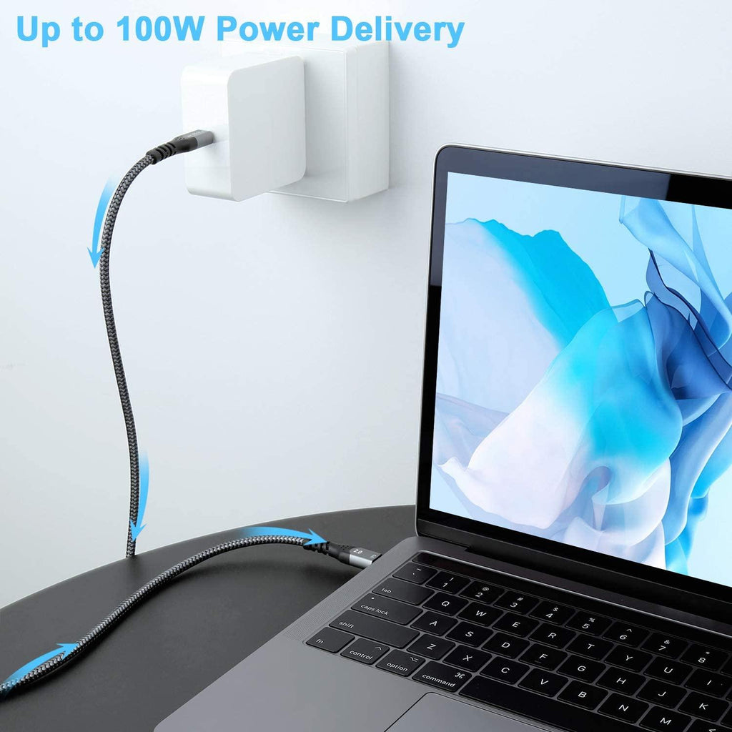 DirectSync PD Cable (10ft) - USB-C to USB-C (100W) - Acer Spin 5 (SP513-53N) Cable