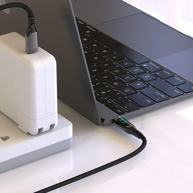 PowerDisplay PD Cable (6ft) - USB-C to USB-C (100W) - Samsung Galaxy Tab S6 Lite Cable