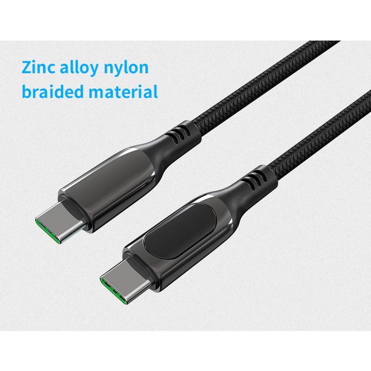 PowerDisplay PD Cable (6ft) - USB-C to USB-C (100W) - Blackview BV9500 Cable