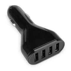 Quad-Port 50W Car Charger with QuickCharge - Apple iPhone X Car Charger
