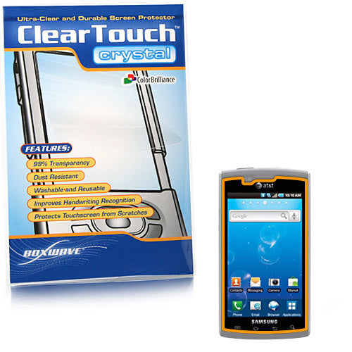 ClearTouch Crystal - Samsung Captivate Screen Protector