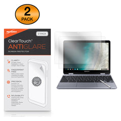 ClearTouch Anti-Glare (2-Pack) - Samsung Chromebook Plus (XE521QAB) Screen Protector