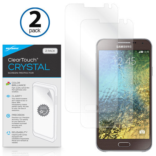ClearTouch Crystal (2-Pack) - Samsung Galaxy E5 Screen Protector