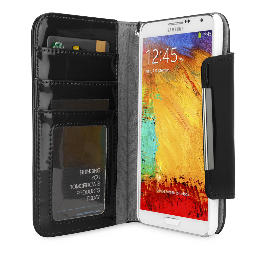 Patent Leather Clutch Case - Samsung Galaxy Note 3 Case