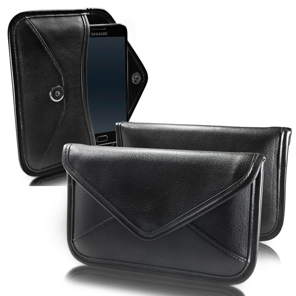 Elite Leather BLU C5L Messenger Pouch