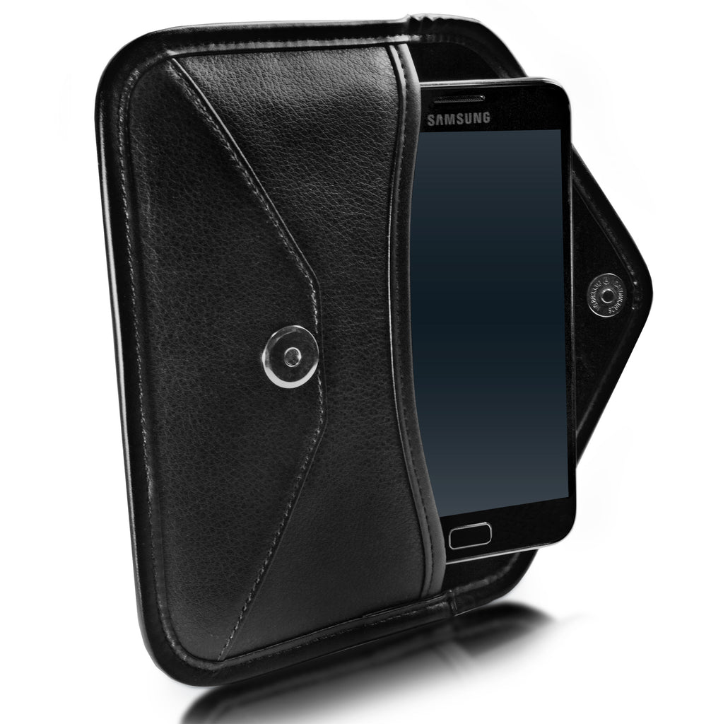 Elite Leather Messenger Pouch - BLU C5L Case
