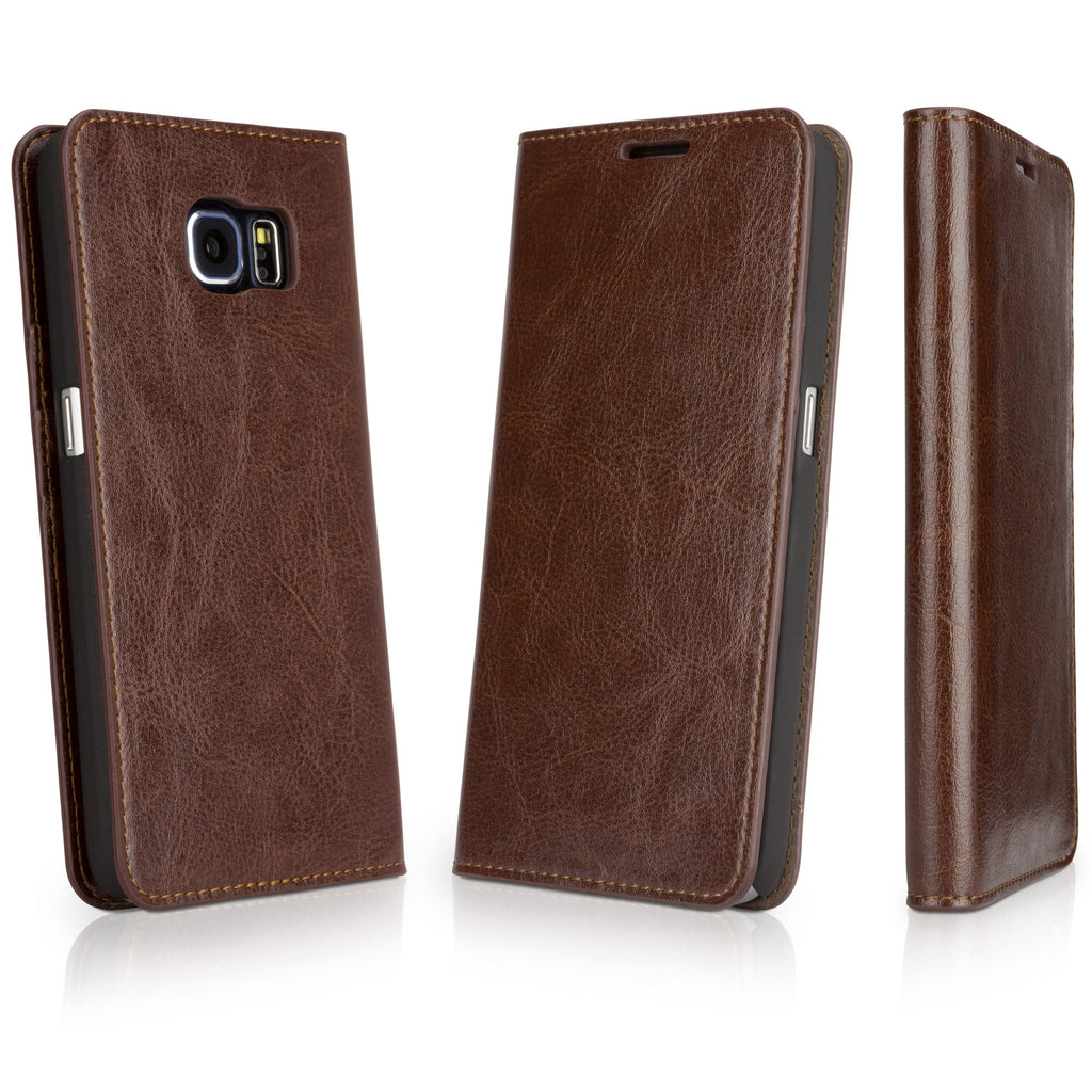 Galaxy S6 Designio Leather Wallet Case