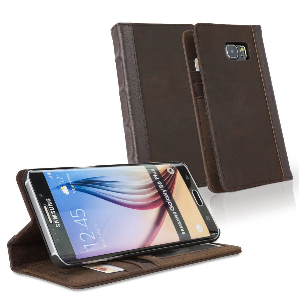Classic Book Case - Samsung Galaxy S6 Edge Plus Case
