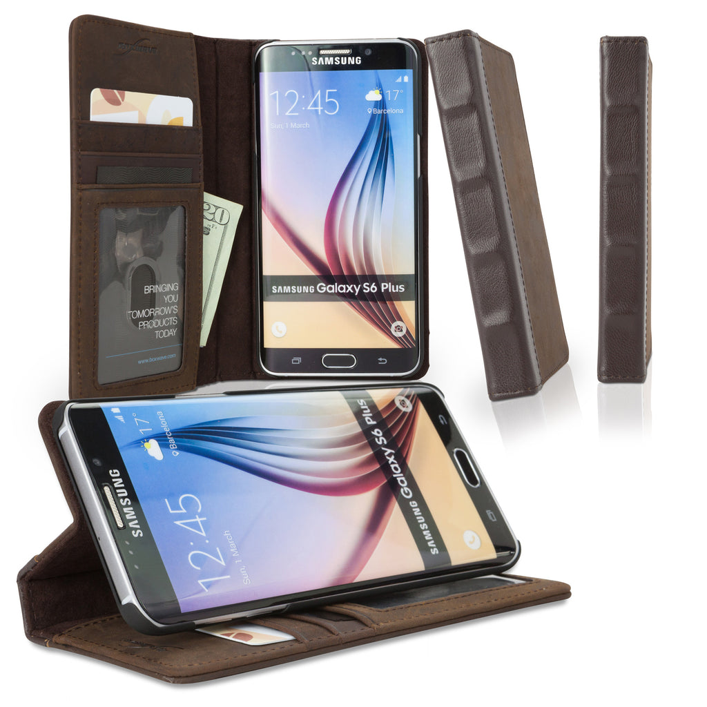 Classic Book Case - Samsung Galaxy S6 Edge Plus Case