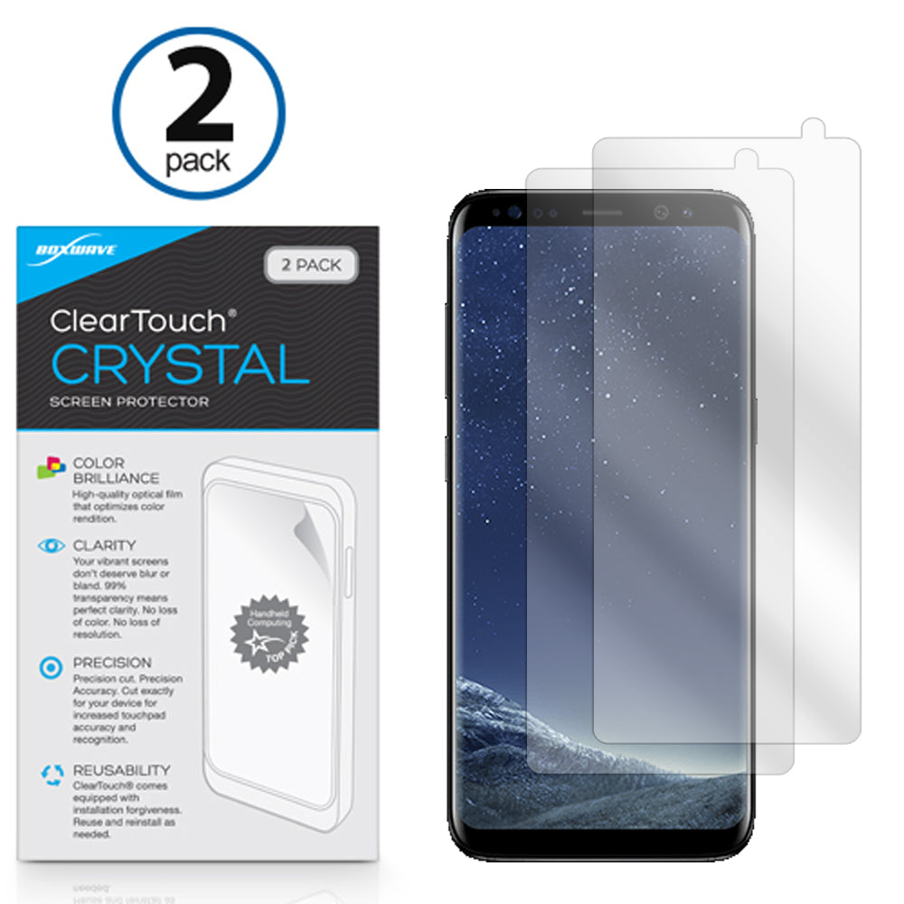 ClearTouch Crystal (2-Pack) - Samsung Galaxy S8 Screen Protector