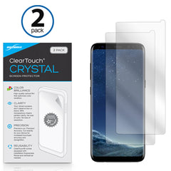 ClearTouch Crystal (2-Pack) - Samsung Galaxy S8 Plus Screen Protector
