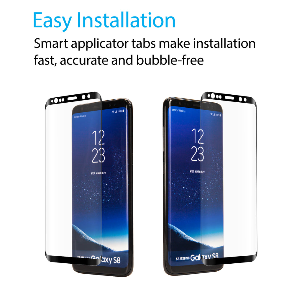 ClearTouch Glass Curve - Samsung Galaxy S8 Plus Screen Protector