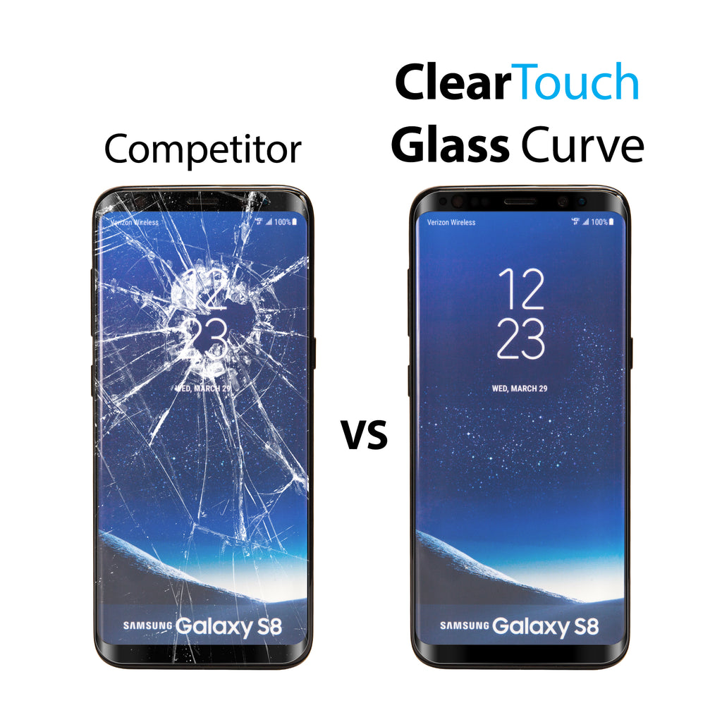 ClearTouch Glass Curve - Samsung Galaxy S8 Plus Screen Protector