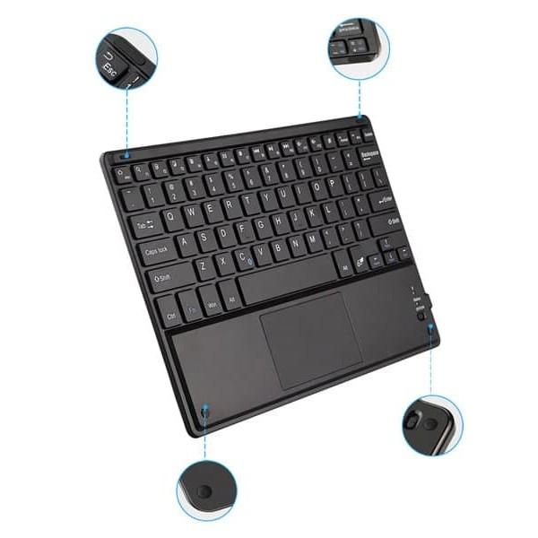 SlimKeys Bluetooth Keyboard with Trackpad - Huawei P30 Pro Keyboard