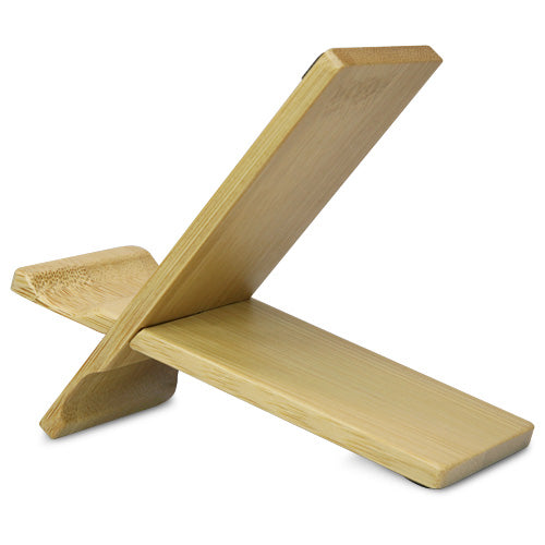 Bamboo Panel Stand - Small - Apple iPhone 11 Pro Max Stand and Mount