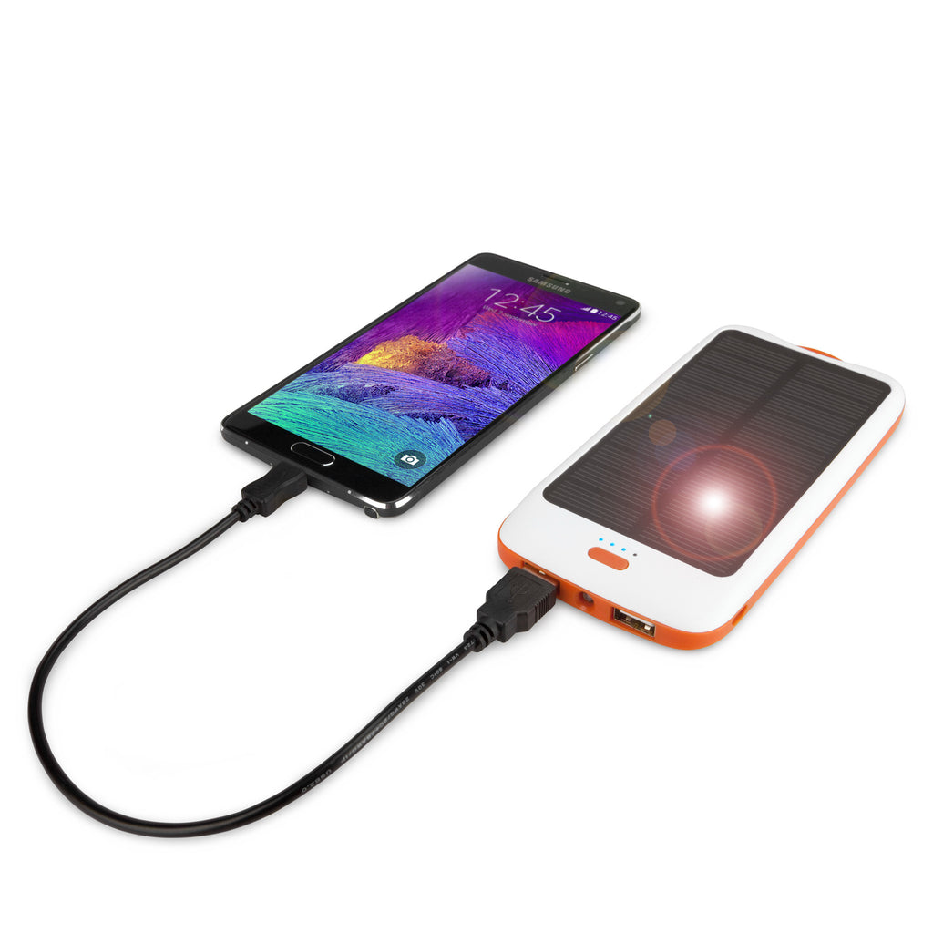 Solar Rejuva PowerPack (10000mAh) - Samsung GALAXY Note (International model N7000) Battery