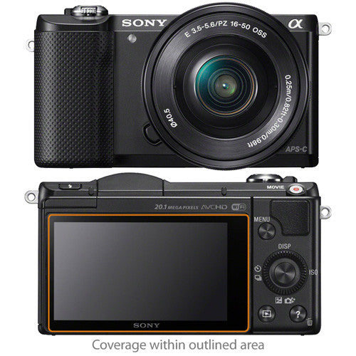 ClearTouch Anti-Glare (2-Pack) - Sony A5000 Screen Protector