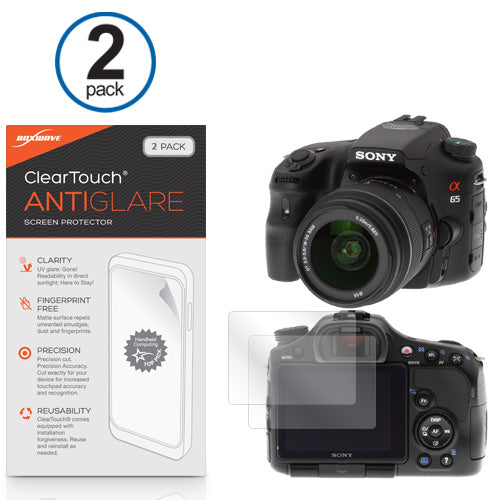 Sony A65 ClearTouch Anti-Glare (2-Pack)