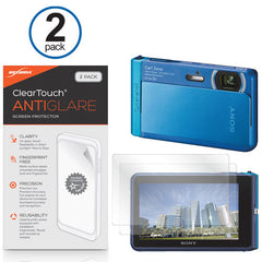 ClearTouch Anti-Glare (2-Pack) - Sony Cyber-shot DSC-TX30 Screen Protector