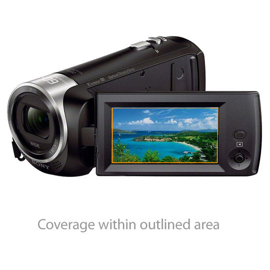 ClearTouch Crystal (2-Pack) - Sony HDR-CX405 Screen Protector