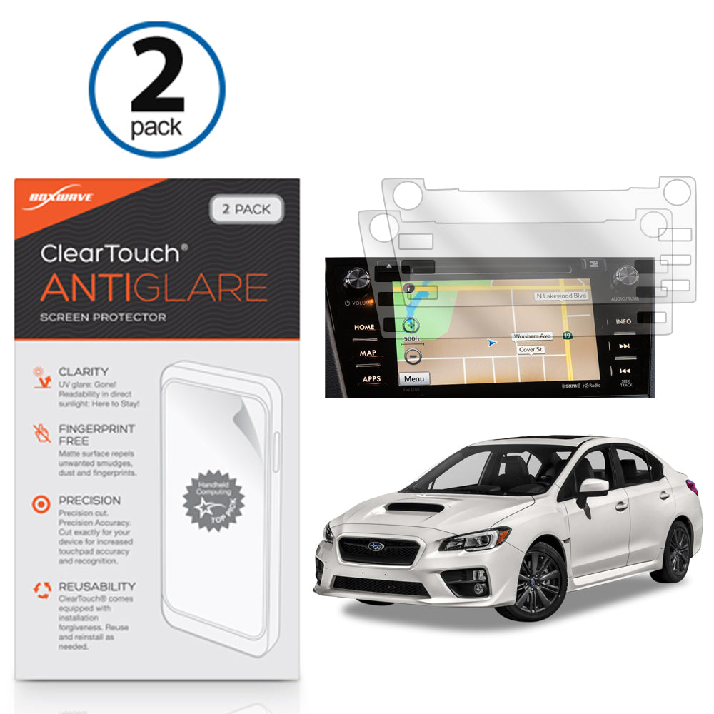 ClearTouch Anti-Glare (2-Pack) - Subaru 2017 WRX (7 in) Screen Protector