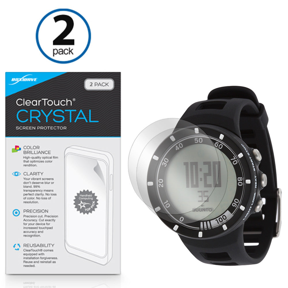 ClearTouch Crystal (2-Pack) - Suunto Quest Screen Protector