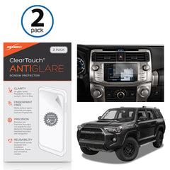 ClearTouch Anti-Glare (2-Pack) - Toyota 2018 4Runner (6.1 in) Screen Protector