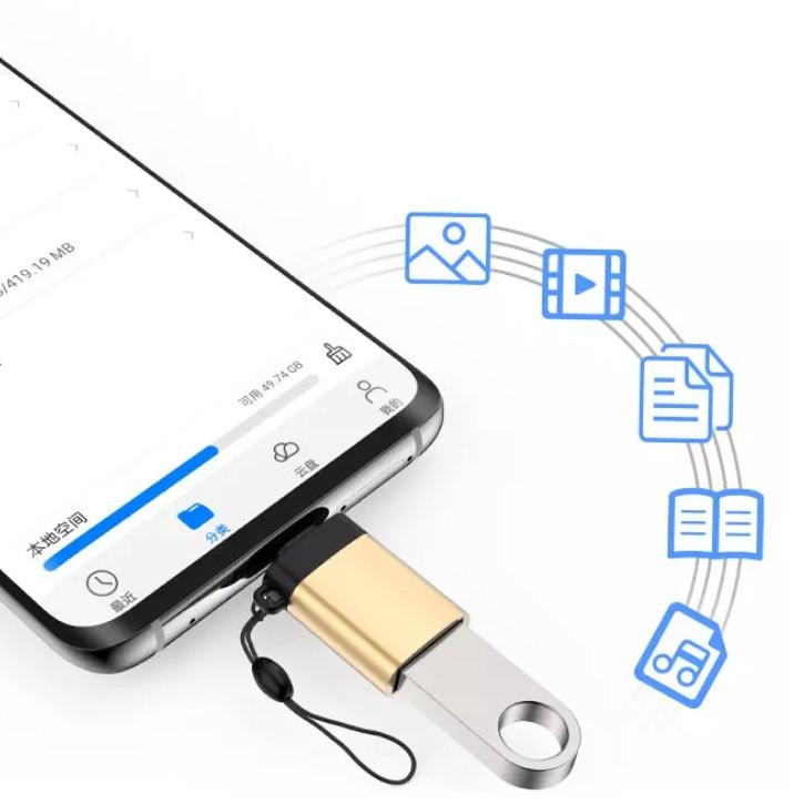USB-C to A PortChanger (2-Pack) - LG G8 ThinQ Cable