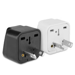 Universal to Australian Outlet Plug Adapter - Black