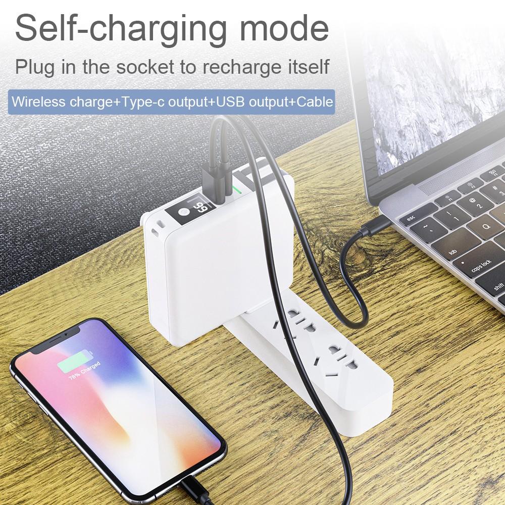 Wireless Rejuva Wall Charger (10000mAh) - Amazon Echo Auto Charger