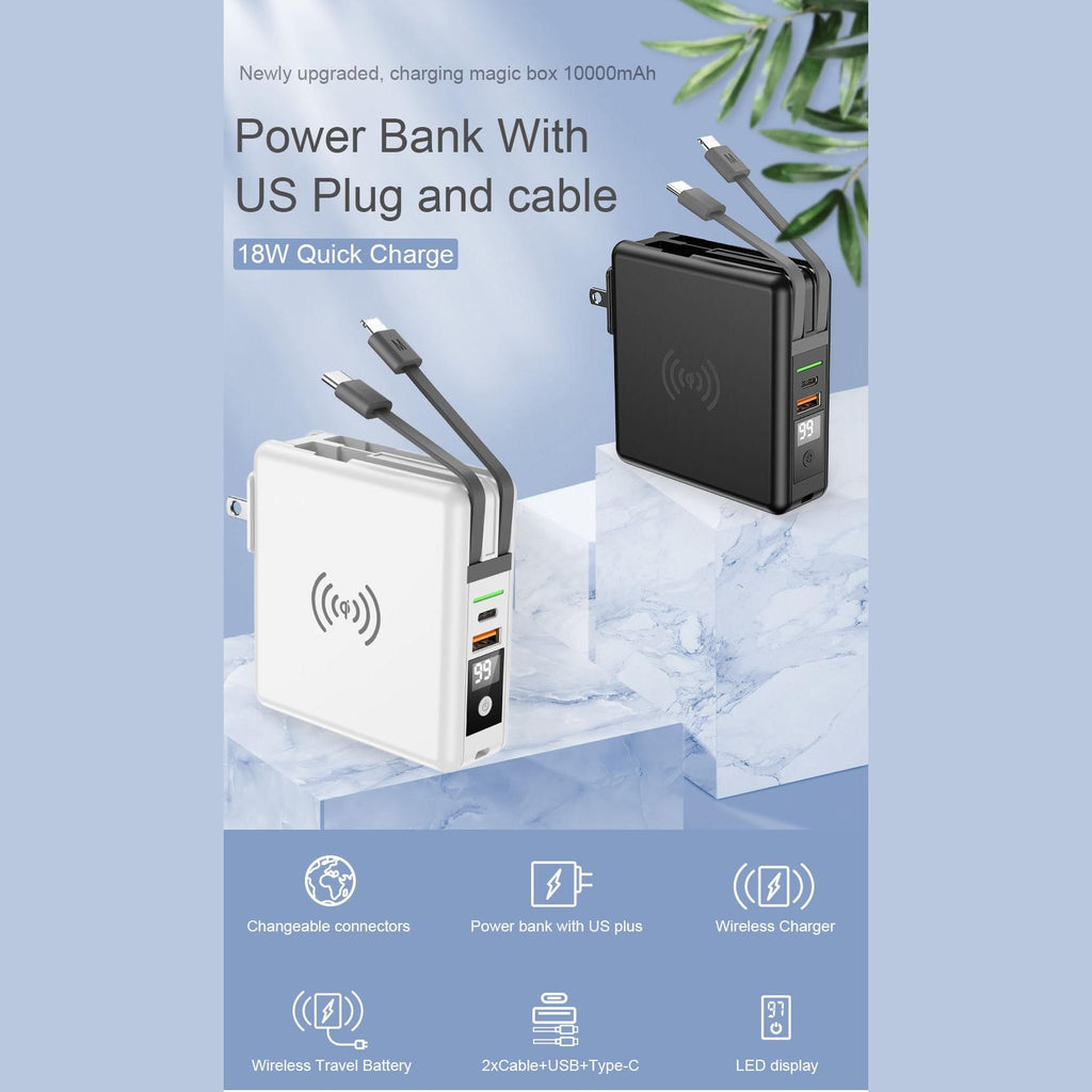 Wireless Rejuva Wall Charger (10000mAh) - Samsung Galaxy Note 20 Ultra Charger
